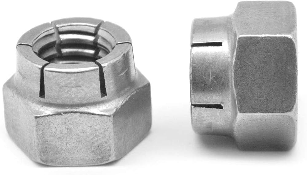 Picture of Brighton Best 217380 3/4"-10 Full Height, Light Flexloc Hex Nut, Cadmium Plated